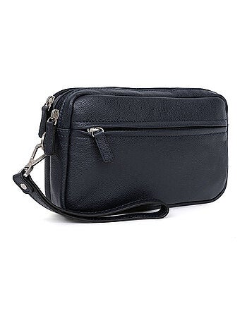 Pochette dragonne cuir confort hexagona