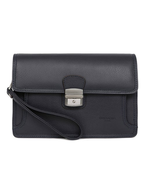 Pochette dragonne  cuir confort hexagona - Kiabi