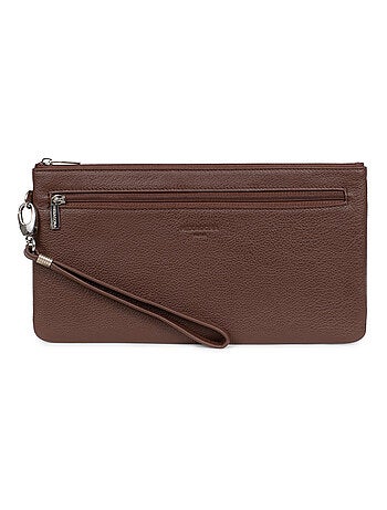 Pochette dragonne cuir confort hexagona