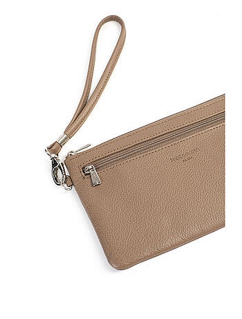 Pochette dragonne cuir confort hexagona