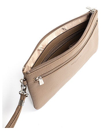 Pochette dragonne cuir confort hexagona