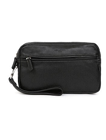 Pochette dragonne cuir confort hexagona
