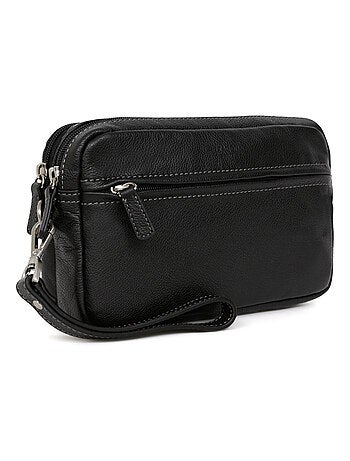Pochette dragonne cuir confort hexagona