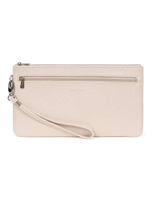 Pochette dragonne  Cuir CONFORT - Kiabi