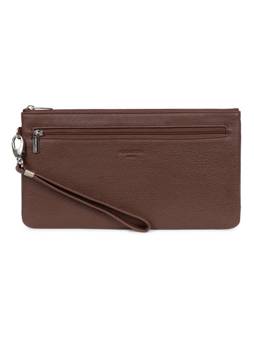 Pochette dragonne  Cuir CONFORT - Kiabi