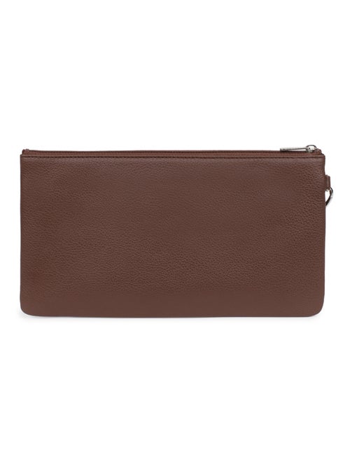 Pochette dragonne  Cuir CONFORT - Kiabi