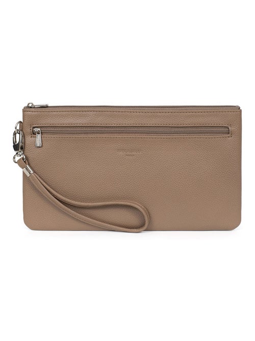 Pochette dragonne  Cuir CONFORT - Kiabi
