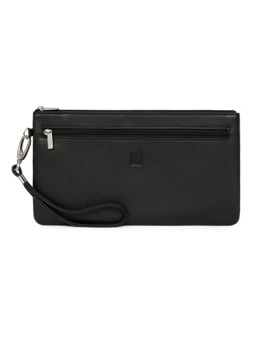 Pochette dragonne  Cuir CONFORT - Kiabi