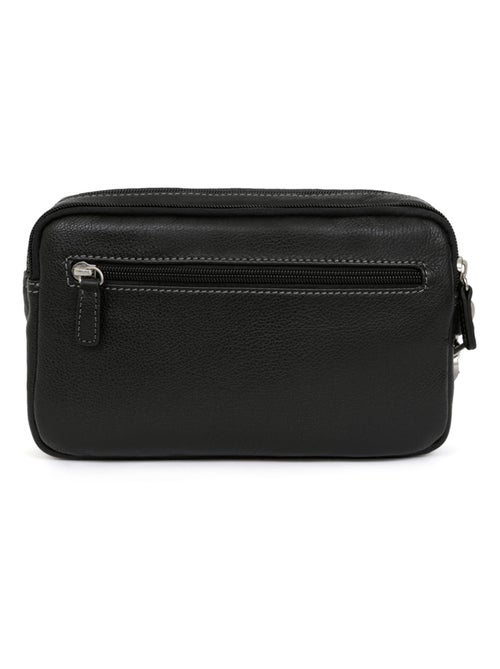 Pochette dragonne  Cuir CONFORT - Kiabi
