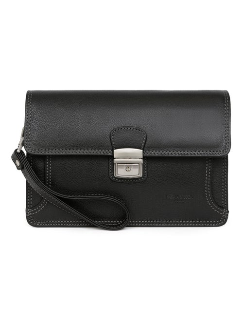 Pochette dragonne  Cuir CONFORT - Kiabi