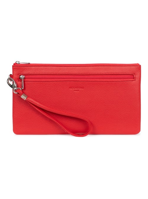 Pochette dragonne  Cuir CONFORT - Kiabi