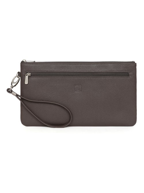 Pochette dragonne  Cuir CONFORT - Kiabi