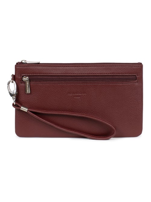 Pochette dragonne  Cuir CONFORT - Kiabi