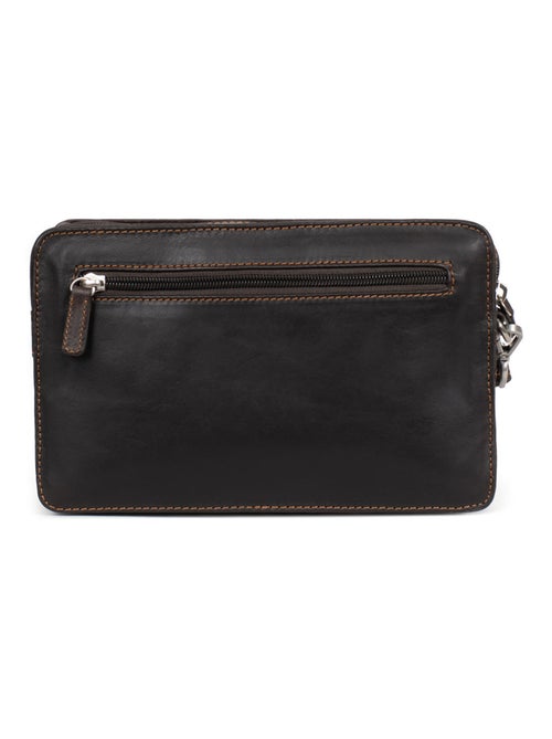 Pochette dragonne  Cuir FÉLIN - Kiabi