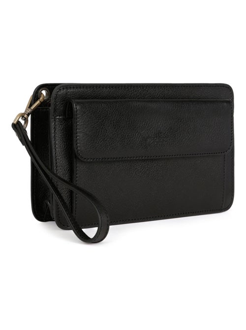 Pochette dragonne  Cuir RÉPUBLIQUE - Kiabi