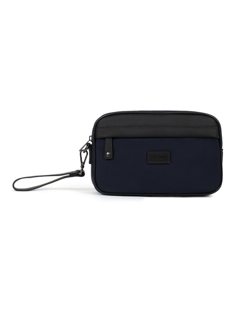 Pochette dragonne FAGOLA Bleu marine - Kiabi