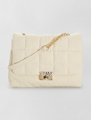 Pochette effet denim