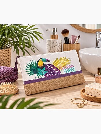 Pochette en jute hawaina