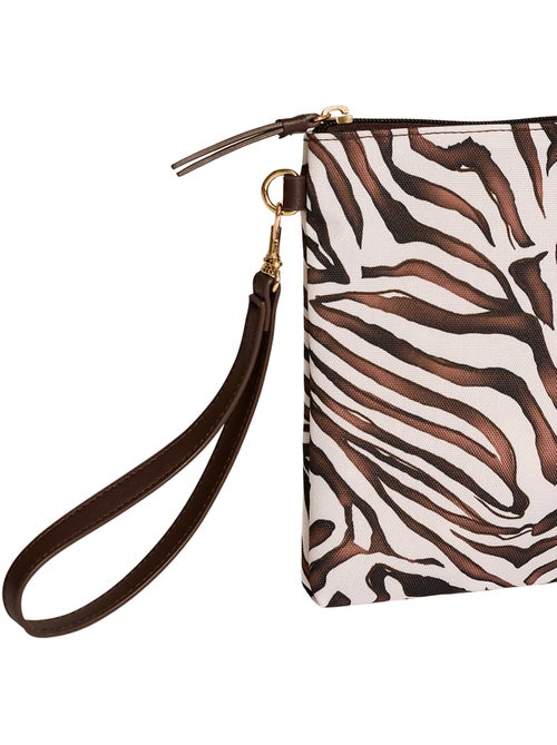 Pochette estivale zébrée Complementos - Kiabi