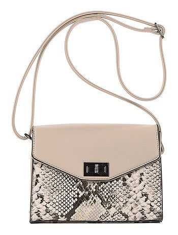 Pochette façon lézard