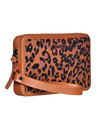 Pochette Gabriela Animal Print Cacatoès