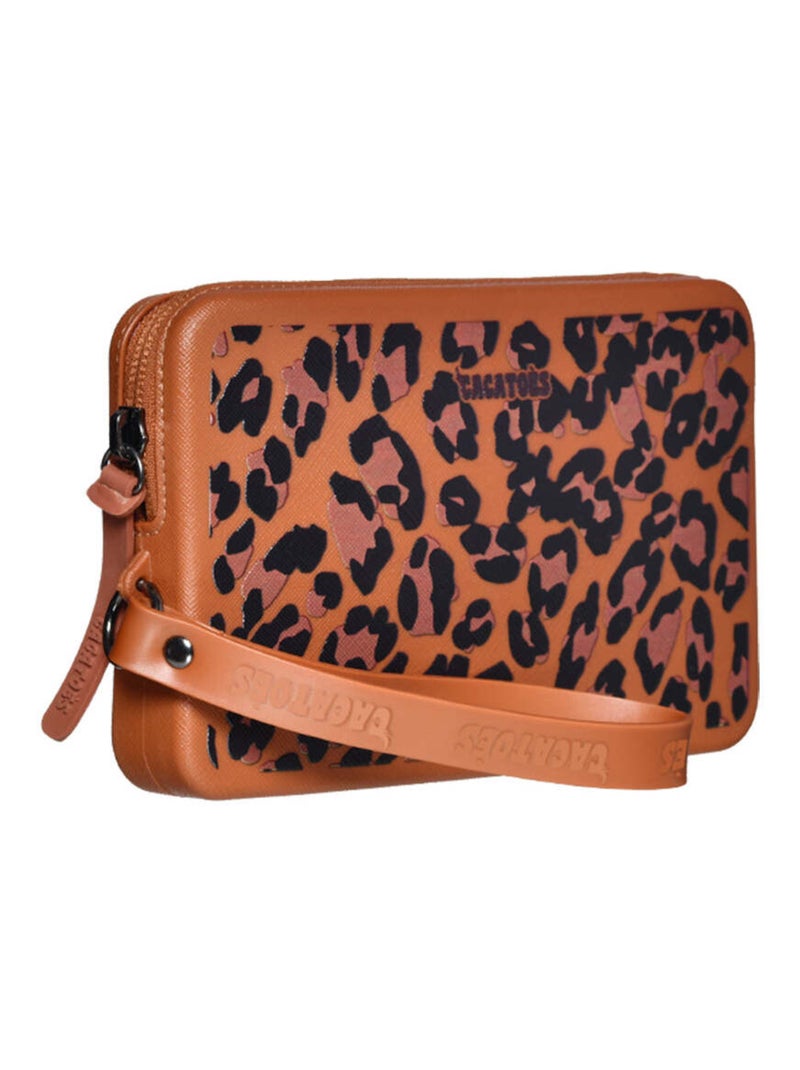 Pochette Gabriela Animal Print Cacatoès Sahara - Kiabi