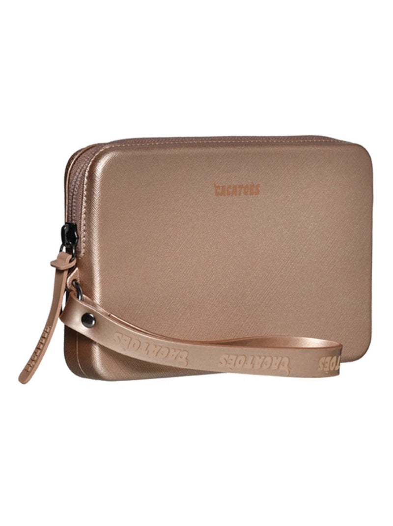 Pochette Gabriela Metallic Cacatoès Cuivre - Kiabi