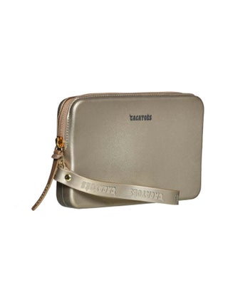 Pochette Gabriela Metallic Cacatoès