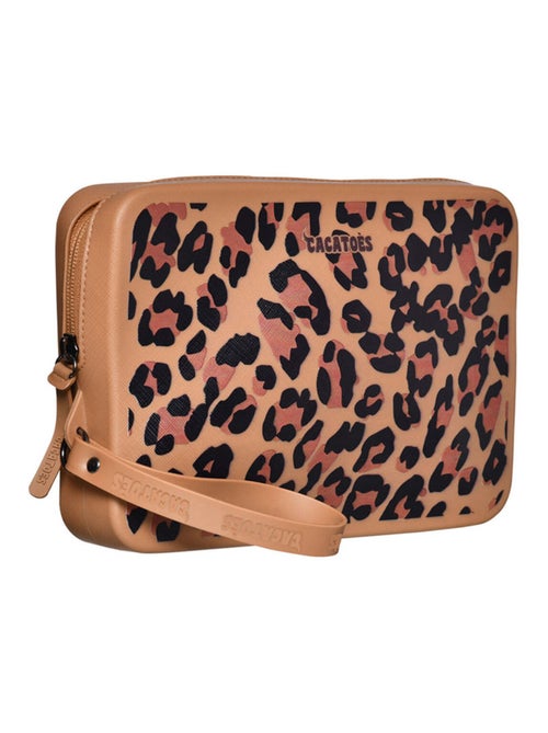 Pochette Gisela Animal Print Cacatoès - Kiabi