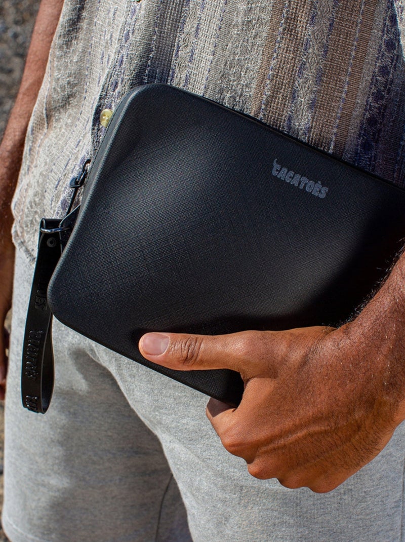 Pochette Gisela Classic Cacatoès Noir - Kiabi