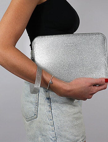 Pochette Gisela Glitter Cacatoès