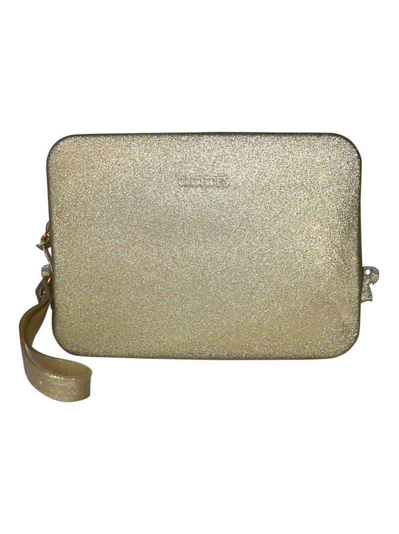 Pochette Gisela Glitter Cacatoès Doré/or - Kiabi
