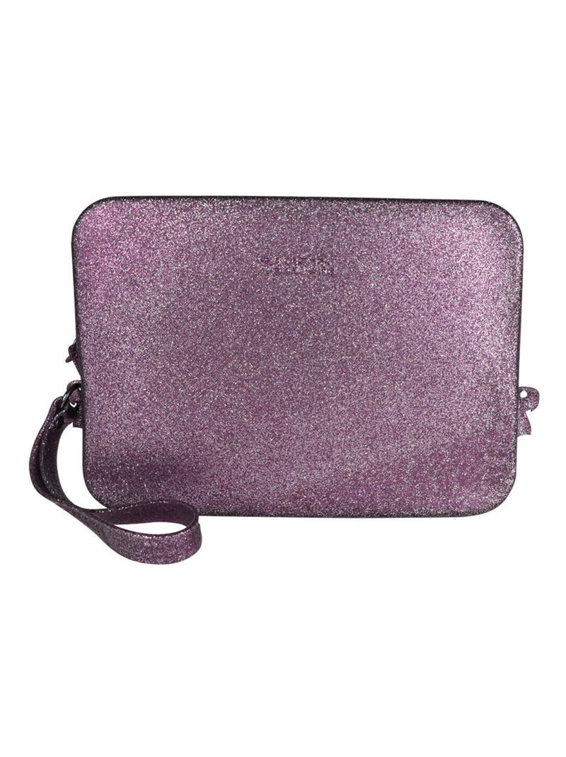 Pochette Gisela Glitter Cacatoès Parme - Kiabi