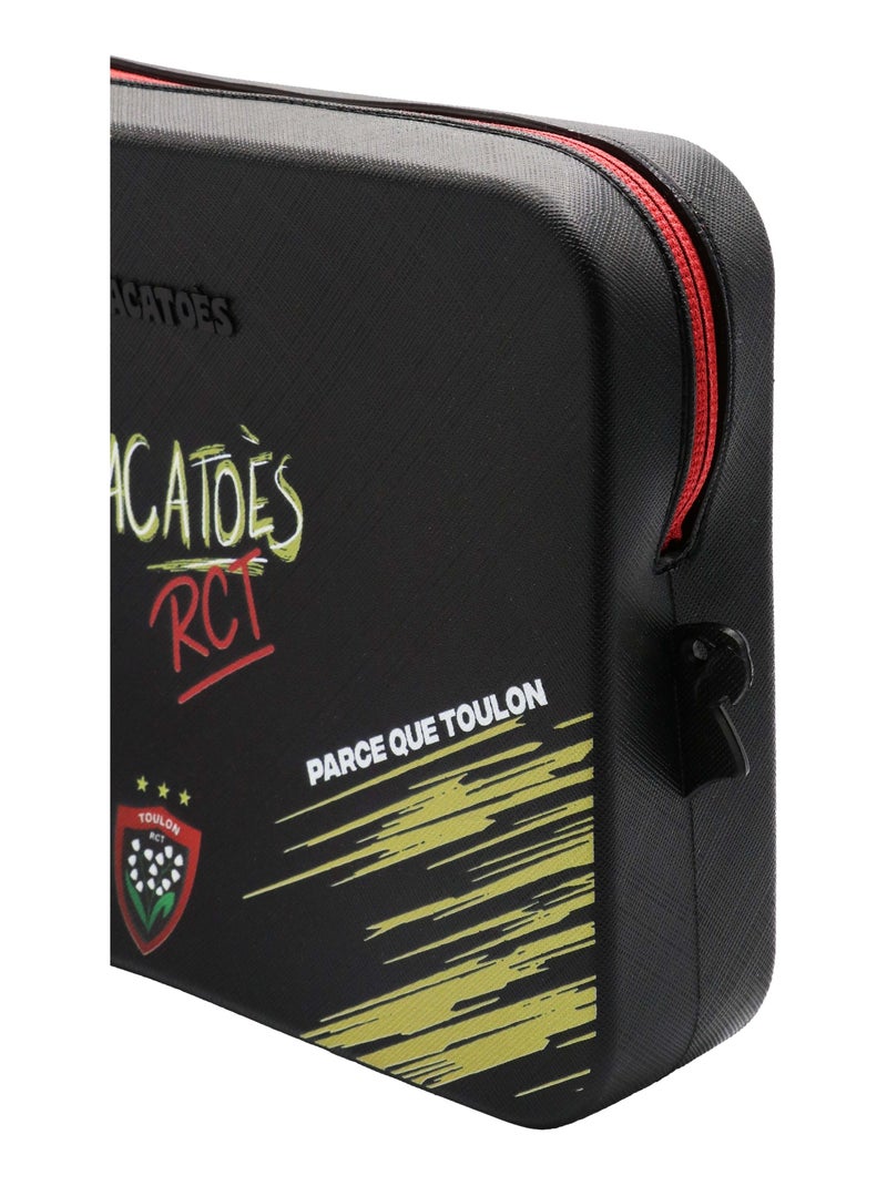 Pochette Gisela X Rct Cacatoès Noir Rouge - Kiabi