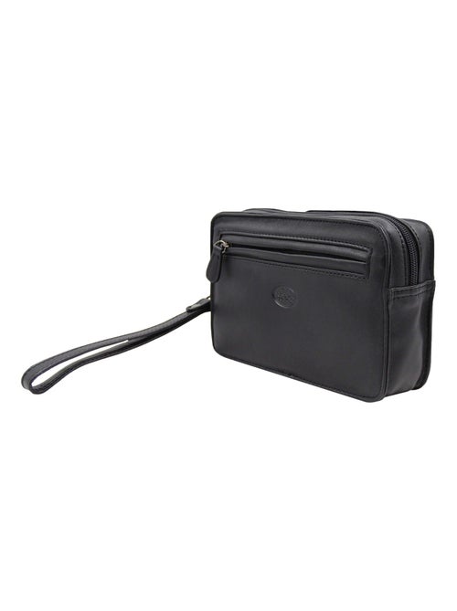 Pochette homme cuir Francinel Palerme - Kiabi