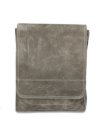 Pochette homme en cuir