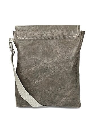 Pochette homme en cuir