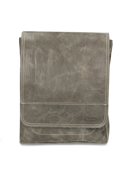 Pochette homme en cuir - Kiabi