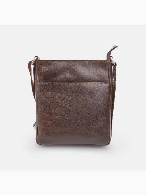 Pochette homme en cuir - Kiabi