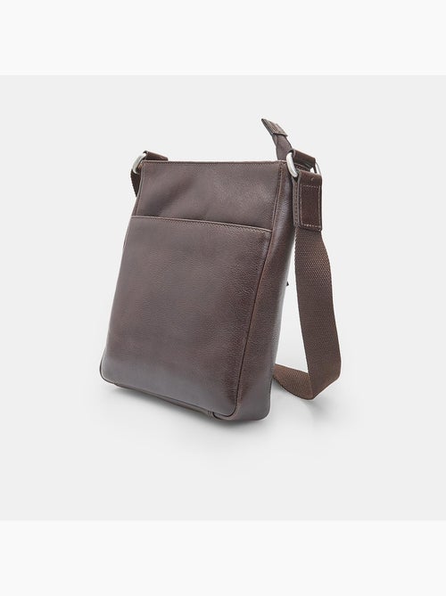 Pochette homme en cuir - Kiabi