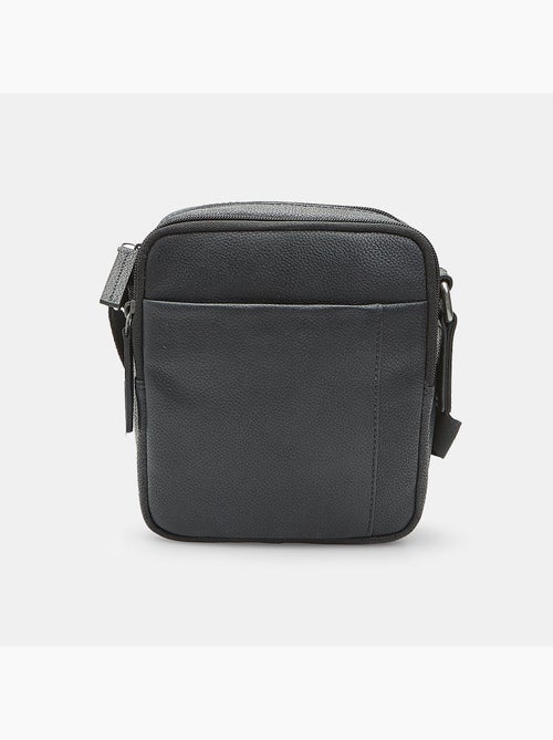 Pochette homme en cuir - Kiabi