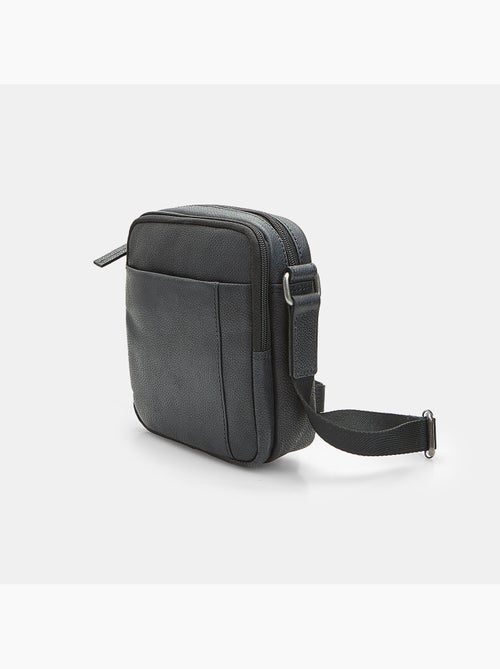 Pochette homme en cuir - Kiabi