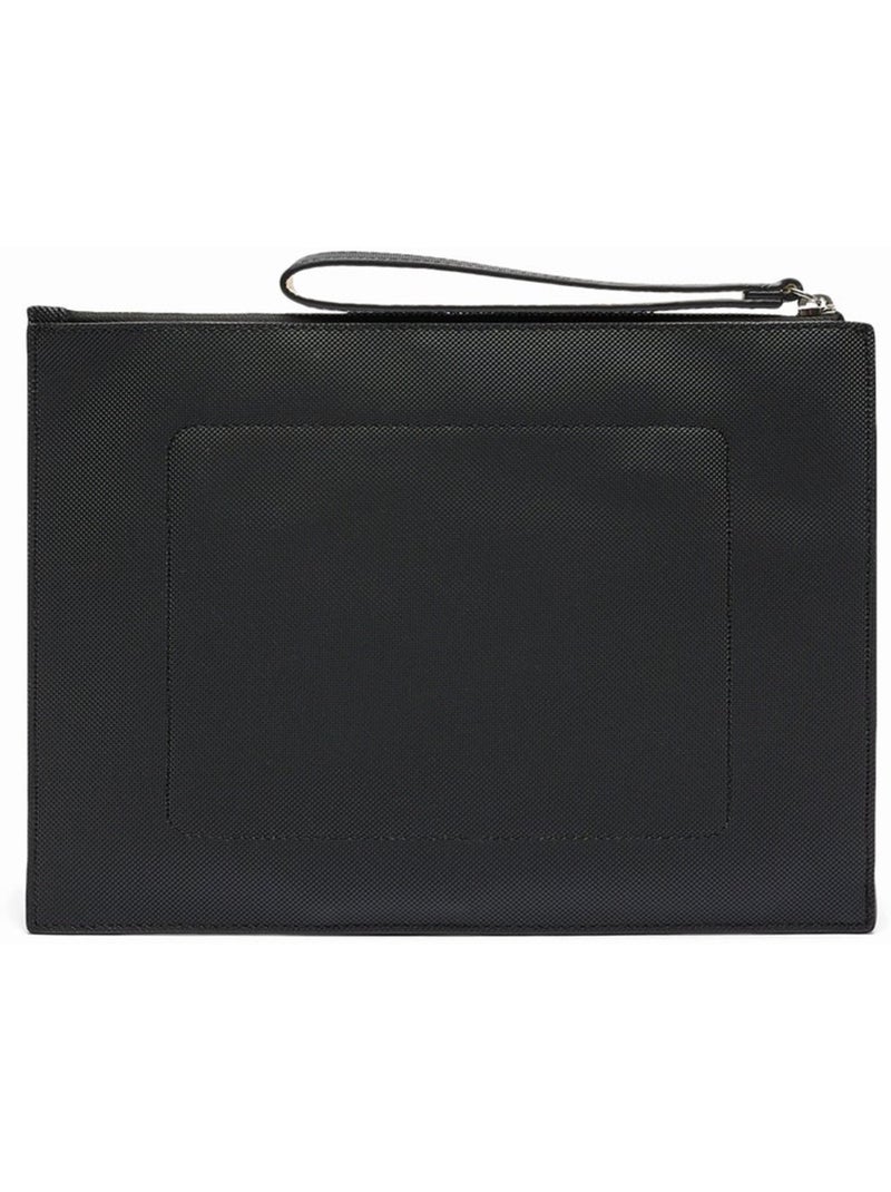 Pochette Lacoste Anna Noir Blanc - Kiabi