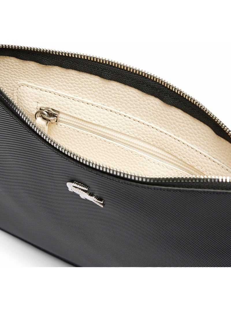 Pochette Lacoste Anna Noir Blanc - Kiabi