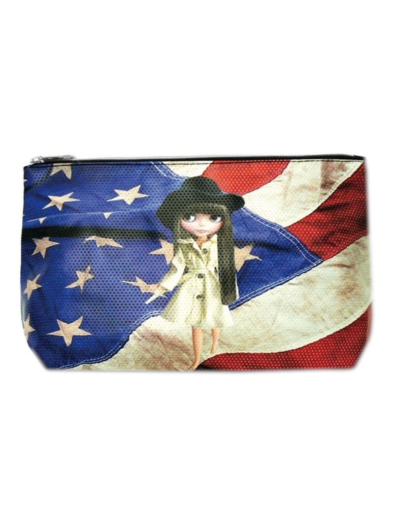 Pochette Nippon Doll Bleu - Kiabi
