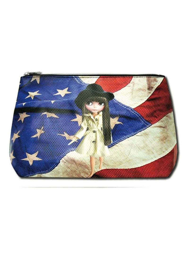 Pochette Nippon Doll Bleu - Kiabi