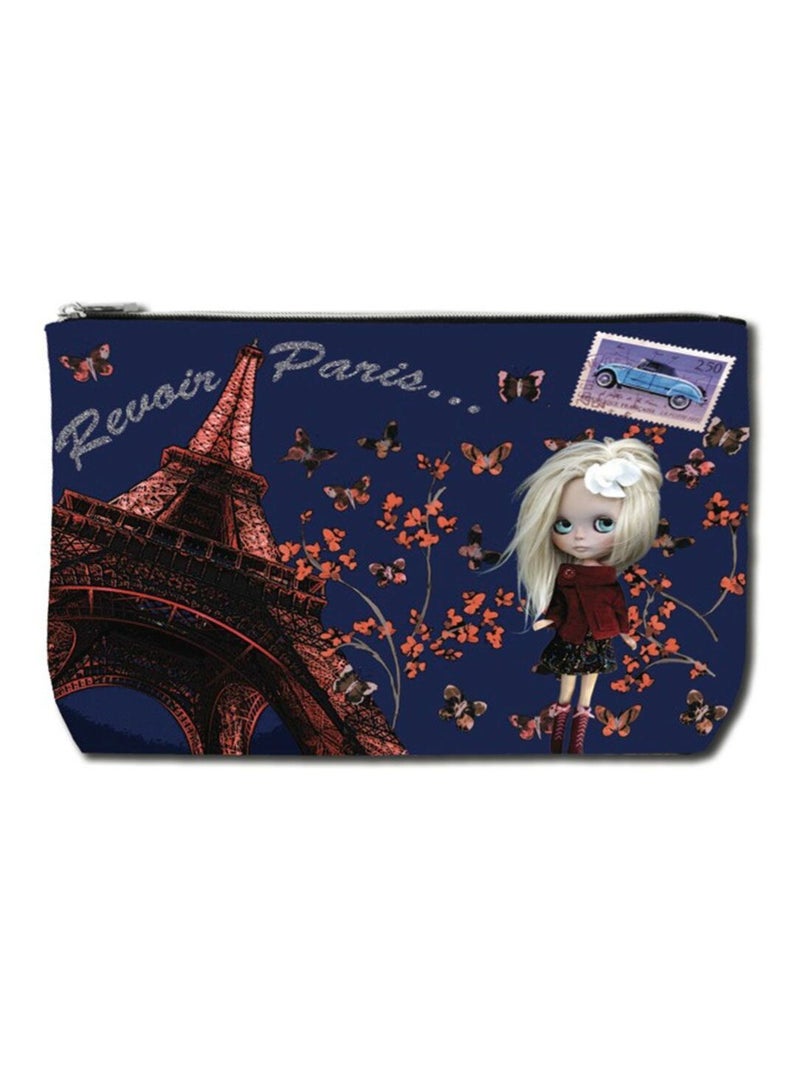 Pochette Nippon Doll Bleu - Kiabi