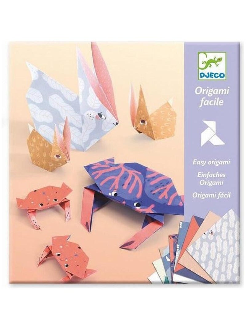 Pochette Origami Family Animaux N/A - Kiabi