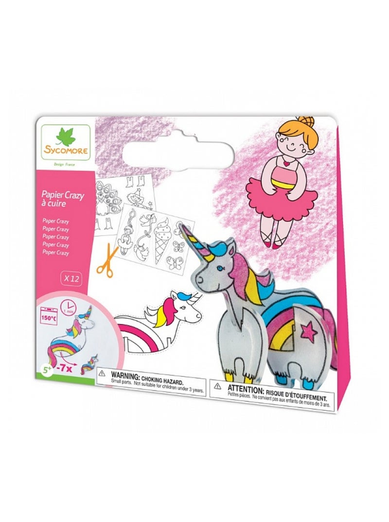 Pochette Pm Papier A Cuire Crazy Fille N/A - Kiabi