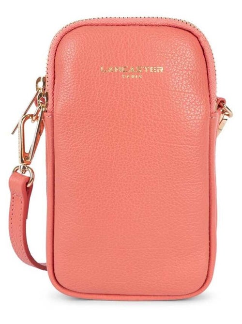 Pochette smartphone Zippé Dune Lancaster ,   Blush - Kiabi